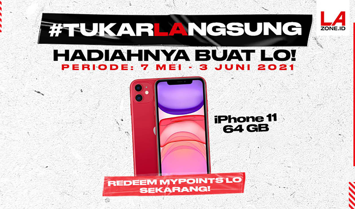 Buruan #TukarLAngsung Dapat iPhone 11